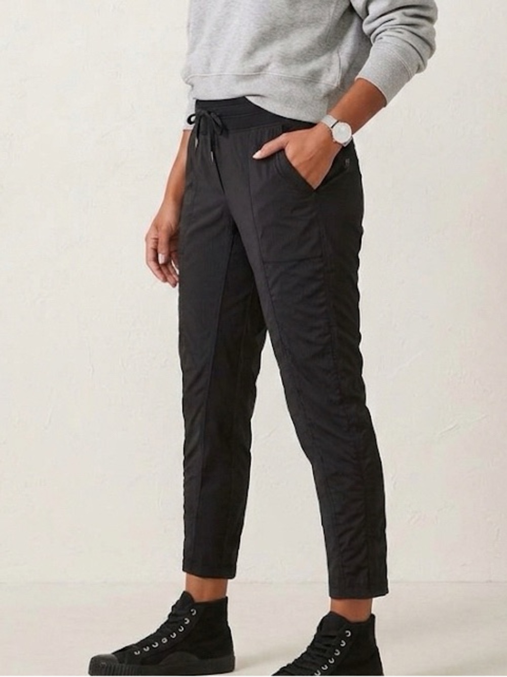 Lululemon Street to Studio Pants II Size 4 Black Unlined